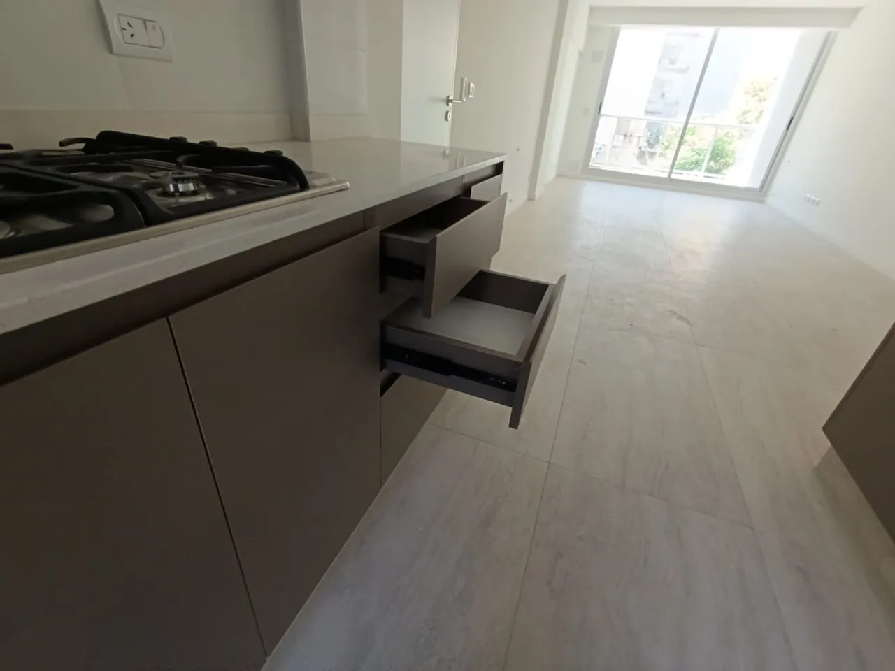 Cajones de cocina con organización interior